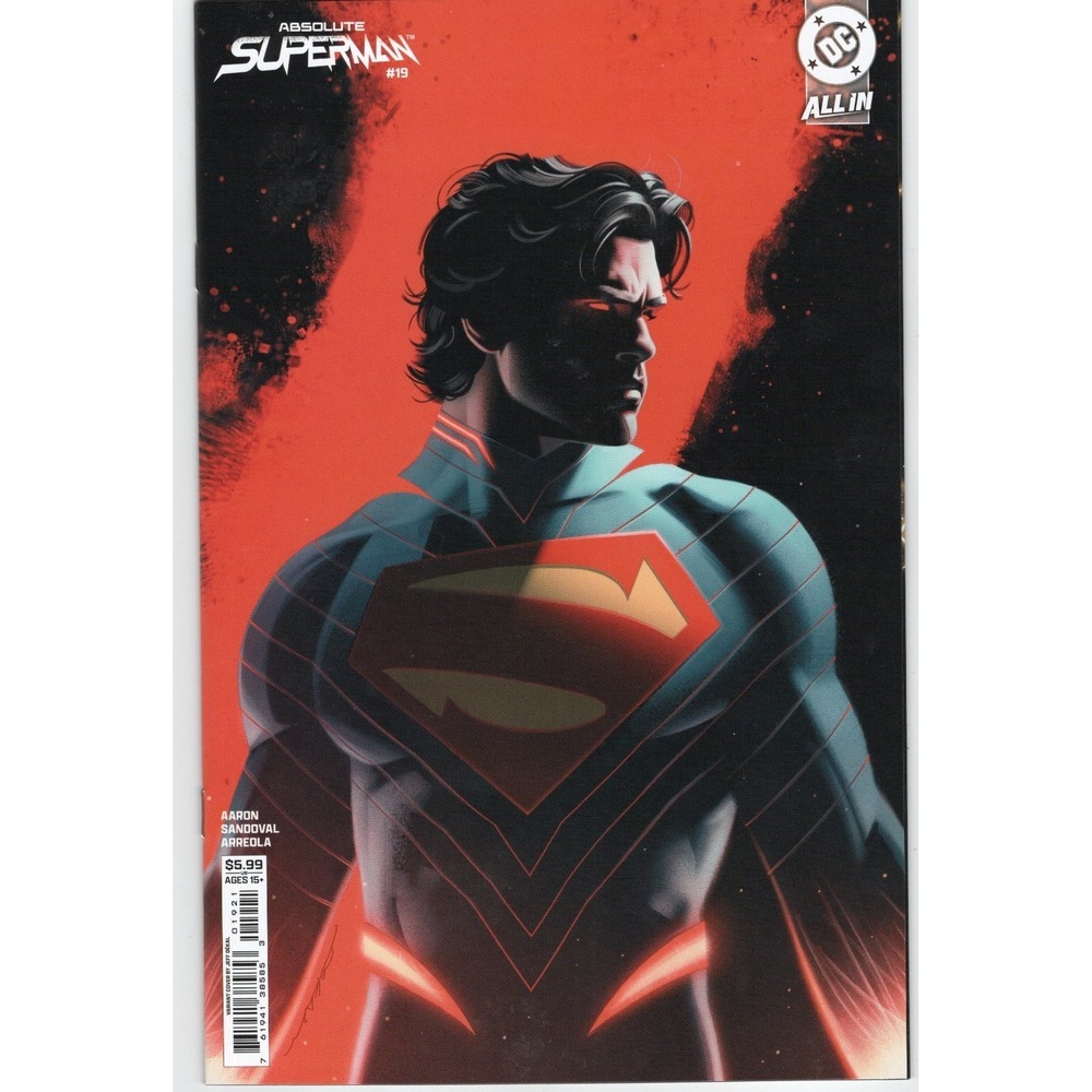 Absolute Superman #19 Cover B Jeff Dekal Card Stock Variant